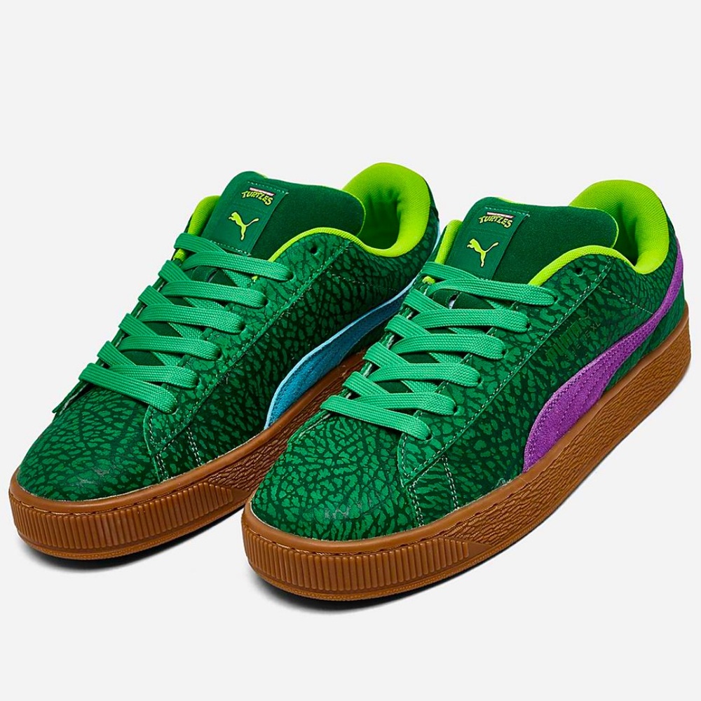 🐢 Puma Suede XL Teenage Mutant Ninja Turtles 🐢 - Picture 2 of 6
